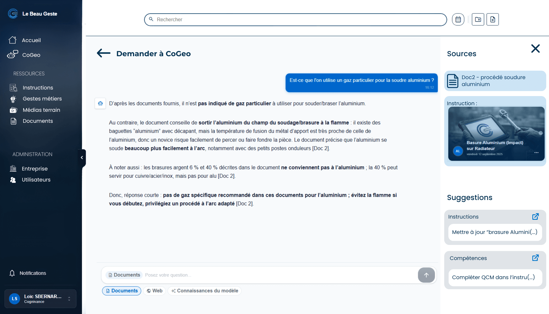 Transmission et préservation de l'expérience industrielle